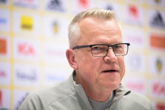 Head coach Janne Andersson of the Swedish national football
