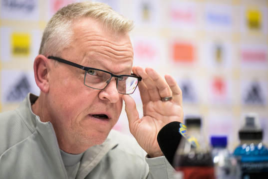 Head coach Janne Andersson of the Swedish national football
