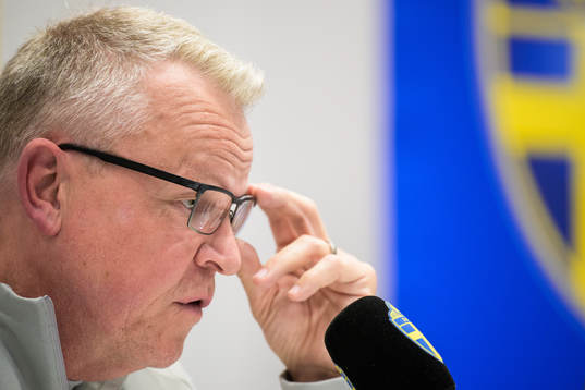 Head coach Janne Andersson of the Swedish national football