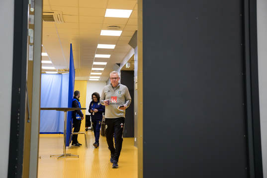 Head coach Janne Andersson of the Swedish national football