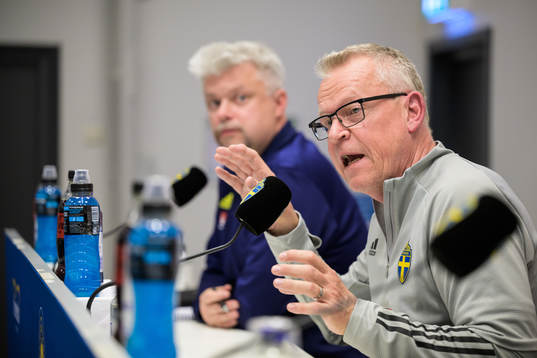 Head coach Janne Andersson of the Swedish national football