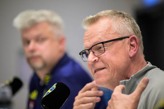 Head coach Janne Andersson of the Swedish national football