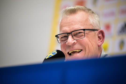 Head coach Janne Andersson of the Swedish national football
