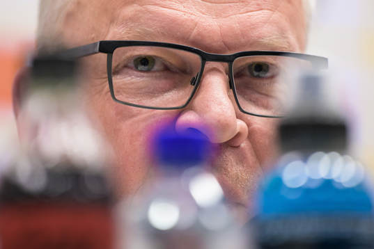 Head coach Janne Andersson of the Swedish national football