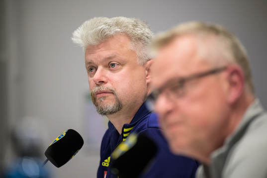 Temporary media officer Niclas Green of the Swedish