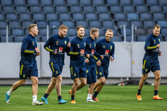 Viktor Gyökeres, Dejan Kulusevski, Mattias Svanberg, Carl
