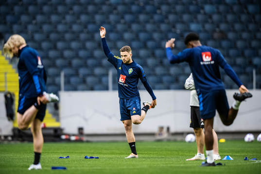 Gabriel Gudmundsson of the Swedish national football team