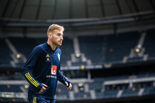 Dejan Kulusevski of the Swedish national football team