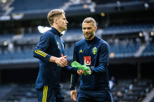 Mattias Svanberg and Jesper Karlström of the Swedish