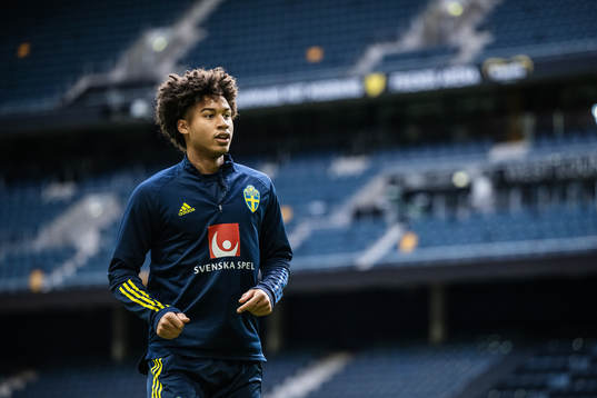 Jens Cajuste of the Swedish national football team