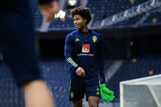 Jens Cajuste of the Swedish national football team