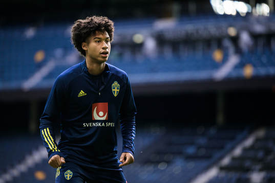 Jens Cajuste of the Swedish national football team