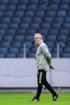 Head coach Janne Andersson of the Swedish national football