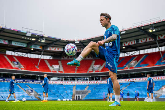 Patrick Berg of the Norwegian national football team