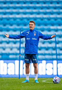 Martin Ødegaard of the Norwegian national football team