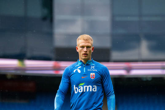 Andreas Hanche-Olsen of the Norwegian national football team