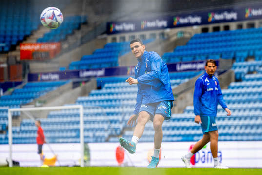 Mohamed Elyounoussi of the Norwegian national football team