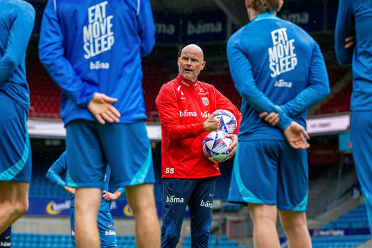 Ståle Solbakken, head coach of the Norwegian national