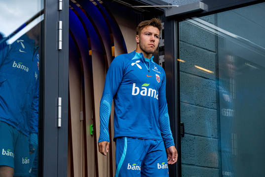 Fredrik André Bjørkan of the Norwegian national football