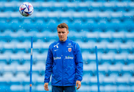 Martin Ødegaard of the Norwegian national football team