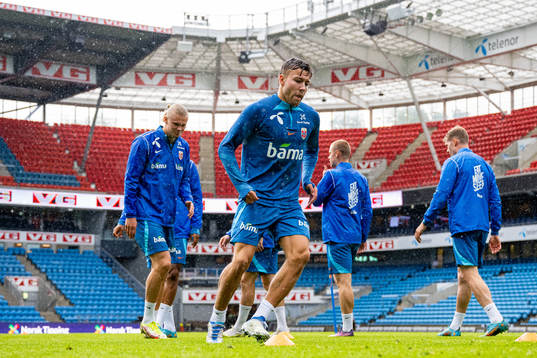 Fredrik André Bjørkan of the Norwegian national football