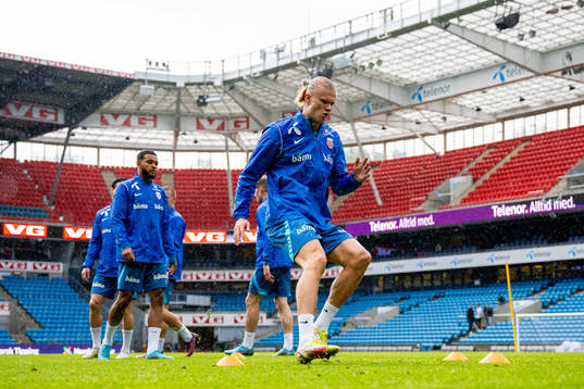 Erling Braut Haaland of the Norwegian national football team