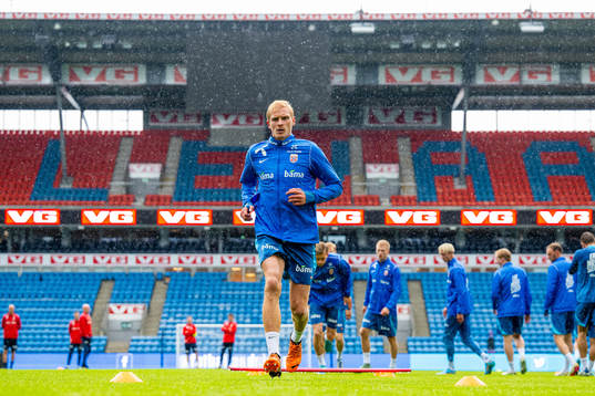 Morten Thorsby of the Norwegian national football team