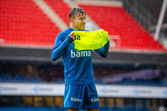 Fredrik André Bjørkan of the Norwegian national football