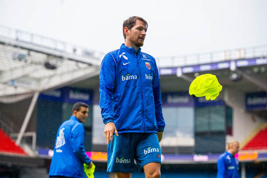 Stefan Strandberg of the Norwegian national football team