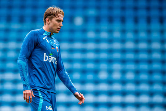 Kristian Thorstvedt of the Norwegian national football team