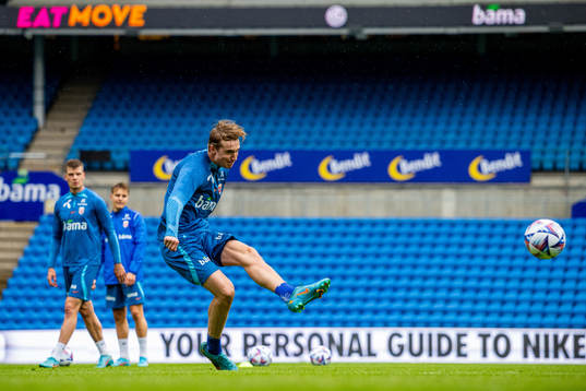 Kristian Thorstvedt of the Norwegian national football team