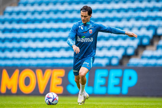 Mathias Normann of the Norwegian national football team