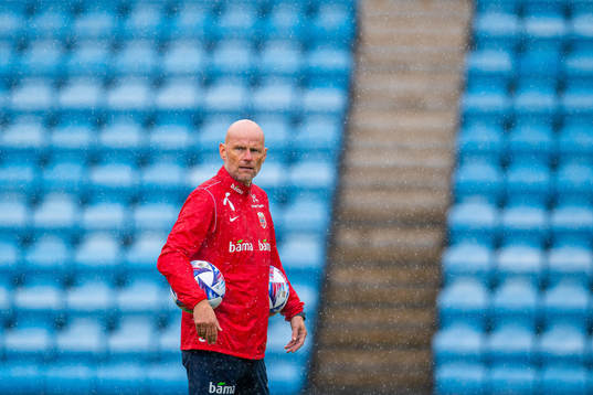 Ståle Solbakken, head coach of the Norwegian national
