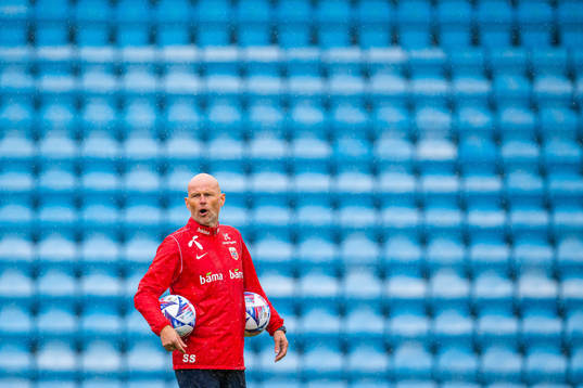 Ståle Solbakken, head coach of the Norwegian national