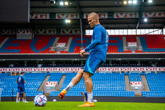 Leo Østigård of the Norwegian national football team