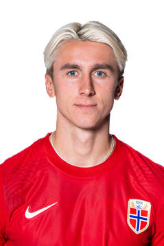 Dennis Johnsen of the Norwegian national football team
