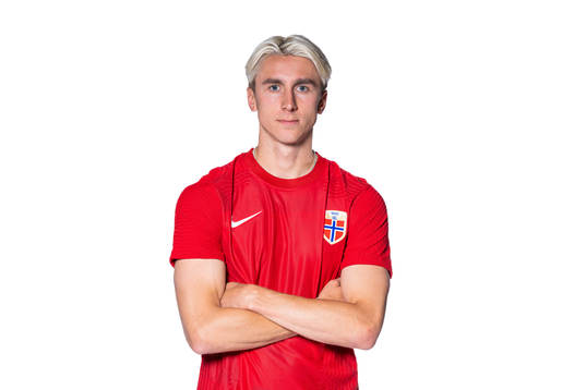 Dennis Johnsen of the Norwegian national football team