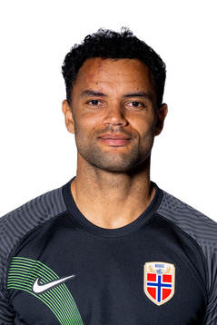 Goalkeeper Sten Grytebust of the Norwegian national