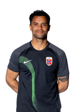 Goalkeeper Sten Grytebust of the Norwegian national
