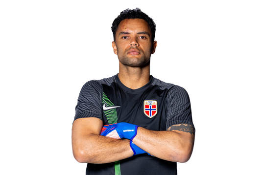 Goalkeeper Sten Grytebust of the Norwegian national