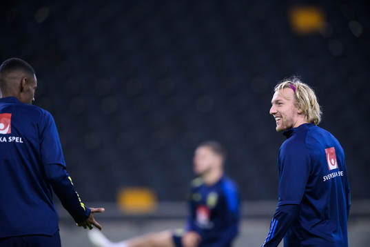 Emil Forsberg of the Swedish national football team