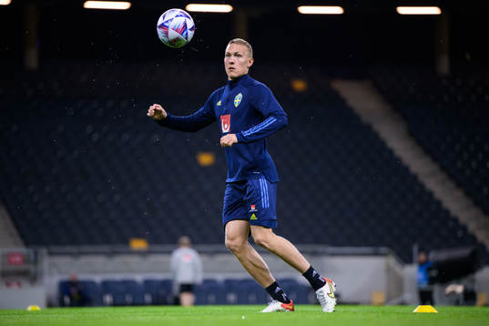 Ludwig Augustinsson of the Swedish national football team