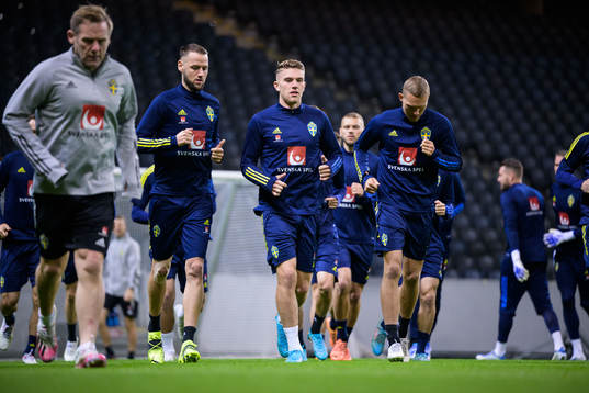 Alexander Milosevic, Viktor Gyökeres and Ludwig