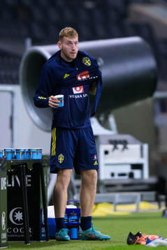 Dejan Kulusevski of the Swedish national football team