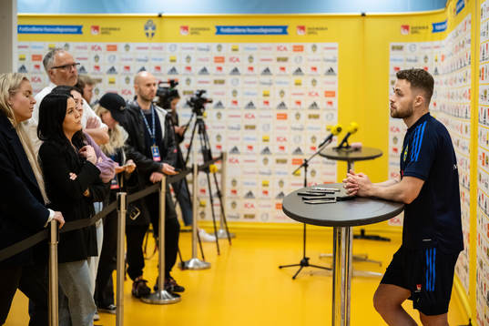 Gabriel Gudmundsson of the Swedish national football team