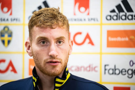 Dejan Kulusevski of the Swedish national football team