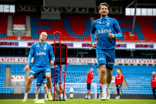 Stefan Strandberg of the Norwegian national football team