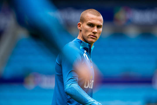 Leo Østigård of the Norwegian national football team