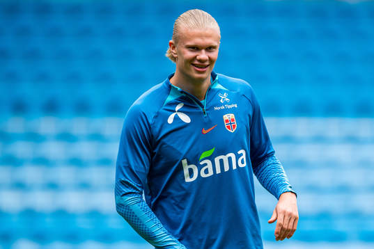 Erling Braut Haaland of the Norwegian national football team