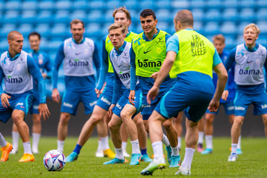 Mohamed Elyounoussi of the Norwegian national football team